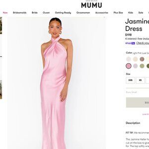 Show Me Your MuMu Jasmine Halter Maxi Dress